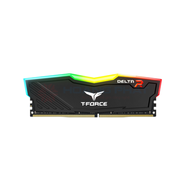 Ram TEAMGROUP T-Force DELTA RGB 8GB (1x8GB) DDR4 3200MHz (Đen)