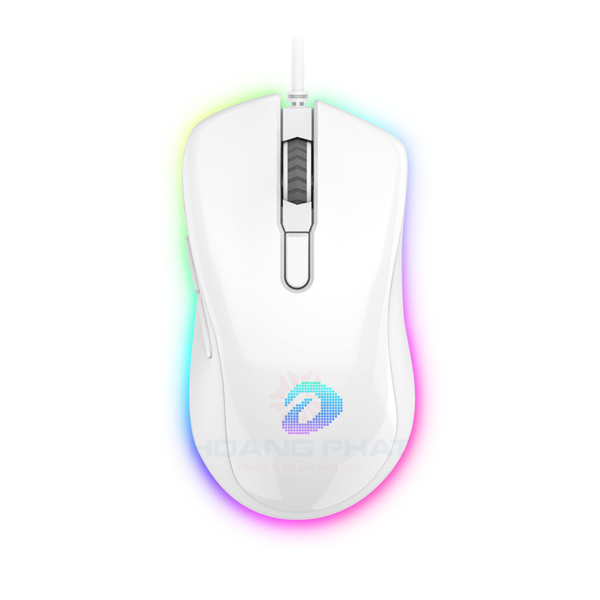 Mouse Gaming Dareu EM908 ARTIC RGB (White)