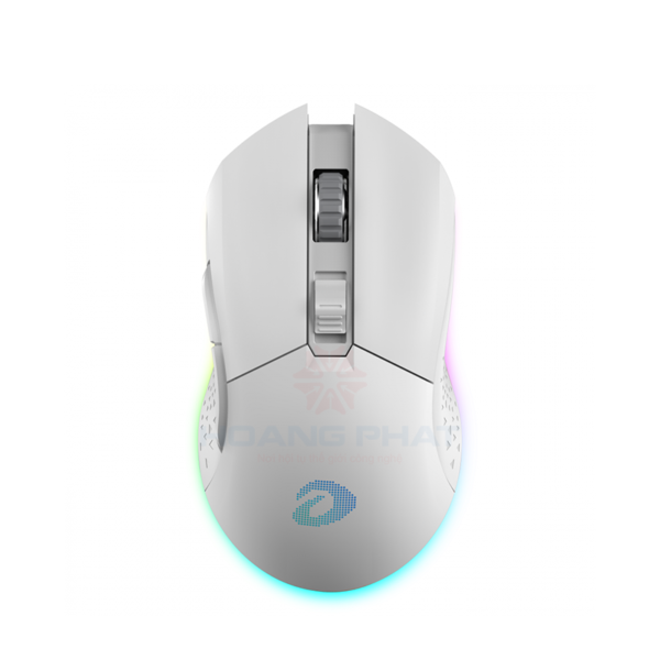 Mouse Dareu EM901 Wireless RGB - White