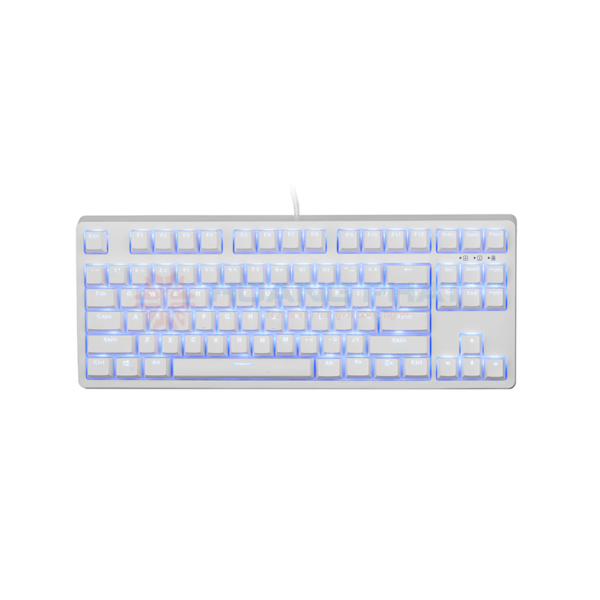 Bàn phím cơ E-Dra EK387 Ice White - Red Switch