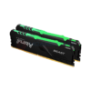 Ram Kingston Fury Beast RGB 16GB(2x8GB) DDR4 Bus 3200Mhz - (KF432C16BBAK2/16)