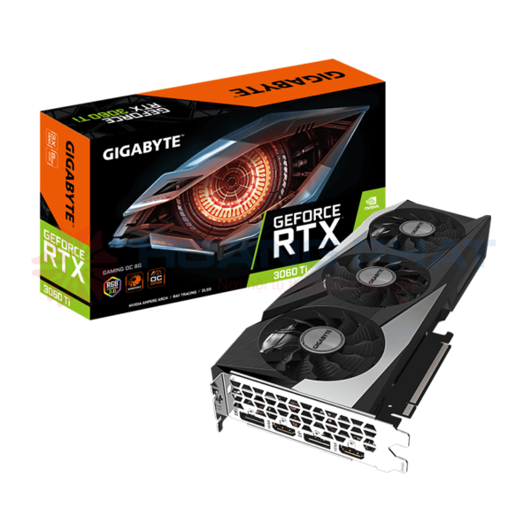 Card màn hình Gigabyte GeForce RTX 3060 Ti GAMING OC 8G (rev. 2.0)(GV-N306TGAMING OC-8GD)