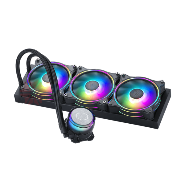 Tản nhiệt nước CPU Cooler Master MasterLiquid ML360 ILLUSION ARGB Gen 2 (Black) - hỗ trợ SK1700