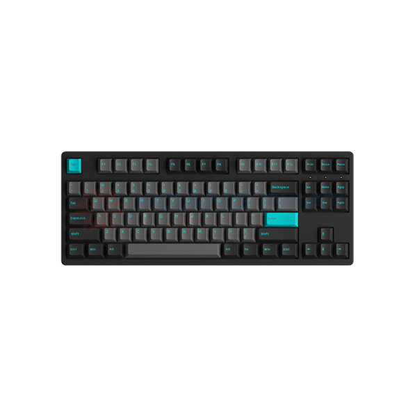 Bàn phím cơ AKKO 3087 Plus Black & Cyan (Akko CS Switch - Wine Red)