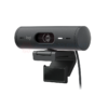 Webcam Logitech Brio 500 (Than chì)