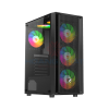 Vỏ Case Vitra CERES V305-M 3FRGB BLACK (Kèm 3 Fan RGB)