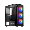 Vỏ Case Kenoo ESPORT AF302-3F Black (kèm 3Fan RGB)