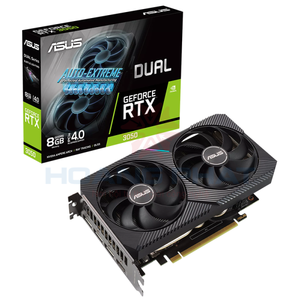 Card màn hình Asus Dual GeForce RTX 3050 8G V2 (DUAL-RTX3050-8G-V2)