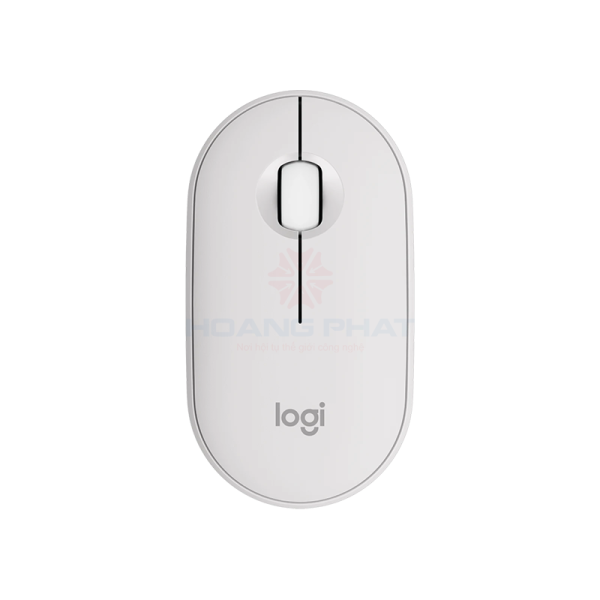 Mouse Logitech PEBBLE MOUSE 2 M350S Bluetooth (Màu trắng 910-006986)