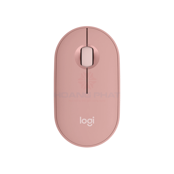 Mouse Logitech PEBBLE MOUSE 2 M350S Bluetooth (Màu hồng 910-006987)