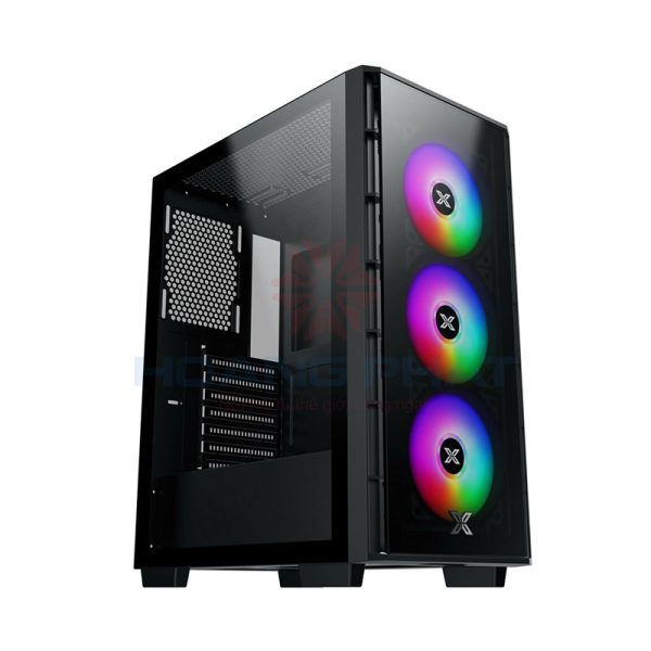 Vỏ Case Xigmatek Elite One 3F Black (3 Fan RGB)