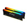 Ram Kingston Fury Beast RGB 16GB(2x8GB) DDR4 Bus 3200Mhz - (KF432C16BB2AK2/16)