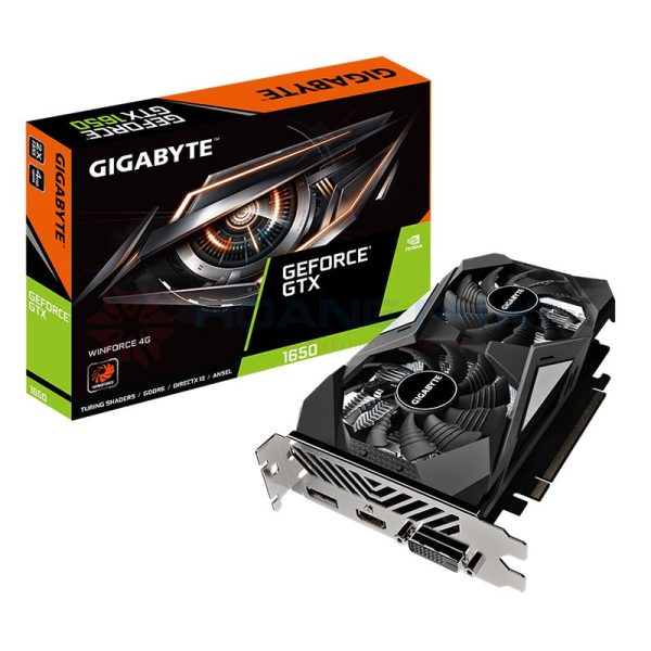 Card màn hình Gigabyte GTX 1650 D6 WINDFORCE 4G (GV-N1656WF2-4GD)