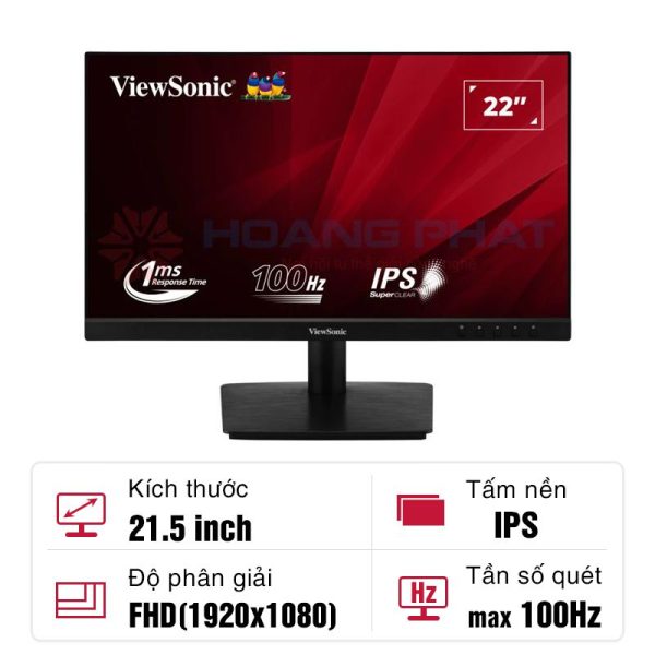 Màn hình ViewSonic IPS VA2209-H-2 21.5-inch 100Hz