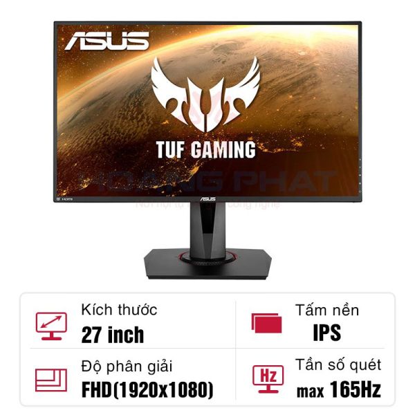 Màn hình Asus TUF Gaming VG279QR 27-inch IPS 165Hz