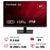 Màn hình ViewSonic VA3209U-2K 31.5-inch IPS 2K 75Hz