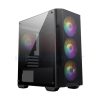 Vỏ case MSI MAG FORGE M100A Black (kèm 4 Fan RGB)