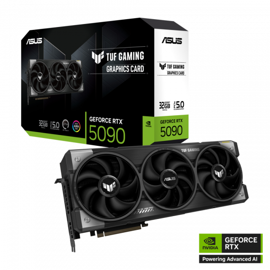 Card màn hình VGA ASUS TUF Gaming GeForce RTX 5090 32GB GDDR7 (TUF-RTX5090-32G-GAMING)