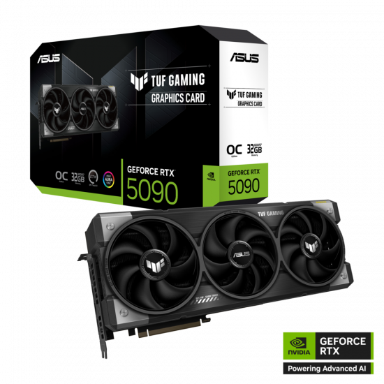 Card màn hình VGA ASUS TUF Gaming GeForce RTX 5090 32GB GDDR7 OC Edition (TUF-RTX5090-O32G-GAMING)