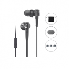 Tai nghe nhét tai Sony MDR-XB55AP màu black