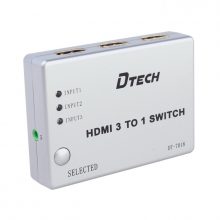 Bộ gộp tín hiệu HDMI 3 vào 1 ra Dtech DT-7018