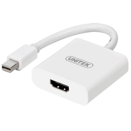 Đầu Chuyển Mini Displayport To HDMI Unitek Y-6325WH