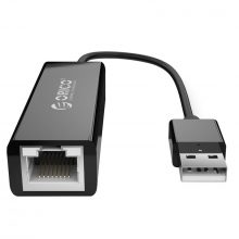 Đầu Chuyển USB 2.0 TO LAN 10/100Mbps Orico UTJ-U2-BK