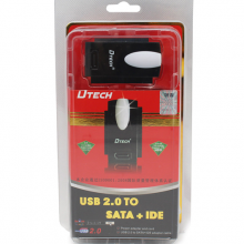 Bộ Chuyển Đổi IDE/SATA To USB 2.0 DTECH DT-8003A