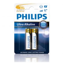 Pin không sạc Philips Ultra Alkaline 3A 1.5V (LR03E2B/10) - 2 viên