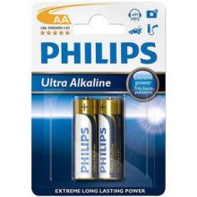 Pin không sạc Philips Ultra Alkaline 2A 1.5V (LR6E2B/10) - 2 viên