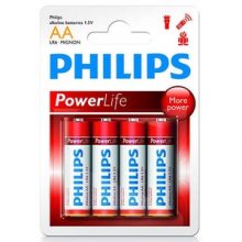 Pin không sạc Philips Alkaline 2A 1.5V (LR6P4B/97) - 4 viên