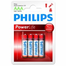 Pin không sạc Philips Alkaline 3A 1.5V (LR03P4B/97) - 4 viên