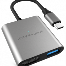 CỔNG CHUYỂN HYPERDRIVE 4K HDMI 3-IN-1 USB-C (HD259A-GRAY)