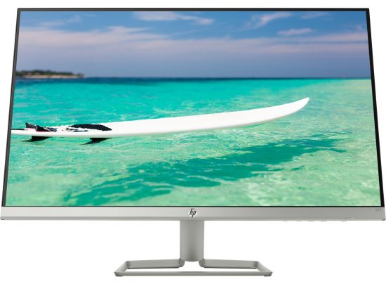 Màn hình siêu mỏng HP 27 - 27f BLACK (3AL61AA) (IPS/DSUB/2xHDMI)