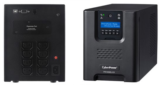 Nguồn lưu điện UPS CyberPower VALUE1200ELCD-AS (1200VA/720W)