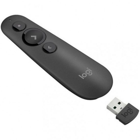 Bút Trình Chiếu Không Dây LOGITECH R500 Laser Presentation Remote - Màu Đen