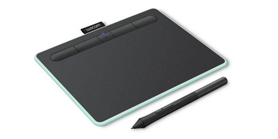 Bảng vẽ điện tử WACOM INTUOS MEDIUM BLUETOOTH PISTACHIO (CTL-6100WL/E0-CX) Chính Hãng