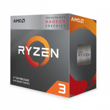 CPU AMD Ryzen 3 3200G (3.6GHz up to 4.0GHz, 4 nhân 4 luồng, 6MB cache, 65W, Radeon Vega 8)