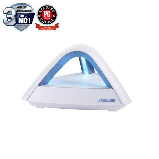 Bộ phát sóng Wifi Mesh ASUS LYRA TRIO MAP-AC1750 AC1750 (1 chiếc/pack/Aiprotection/2 băng tần)