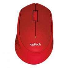 Chuột máy tính không dây Logitech M331 màu đỏ