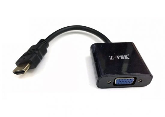 Đầu Chuyển HDMI TO VGA Z-TEK ZY053K 0.2M