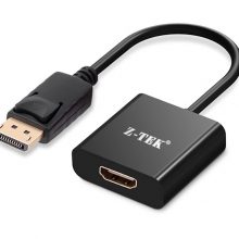 Đầu Chuyển DISPLAYPORT TO HDMI 4K Z-TEK ZY331 0.2M