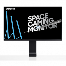 Màn hình "The Space" 32" SAMSUNG LS32R750QEEXXV, màn hình chuyên cho thiết kế, độ phân giải 4K, 1 tỷ màu, tấm nền VA, 60Hz, 4ms, Hub USB, chân đế kẹp bàn tiết kiệm không gian