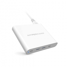 SẠC ĐA CỔNG MACBOOK HYPERJUICE 87W DUAL USB-C/USB A QC3.0 (HJ-PD87-2C2A)