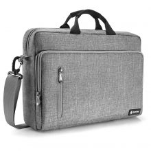 TÚI XÁCH CHỐNG SỐC TOMTOC BRIEFCASE 13 INCH GRAY (A50-C01G)