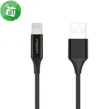 CÁP USB-A TO LIGHTNING PISEN BRAIDED AL17-1200 (1,2 MÉT, MÀU ĐEN)