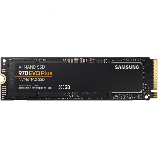 SSD SAMSUNG 500GB PCIe 970 EVO PLUS (MZ-V7S500BW) M2 PCIe NVMe 1.2