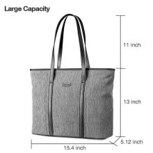 Túi đeo vai TOMTOC FASHION AND STYLISH TOTE BAG 15 INCH GRAY (A48-E02G)