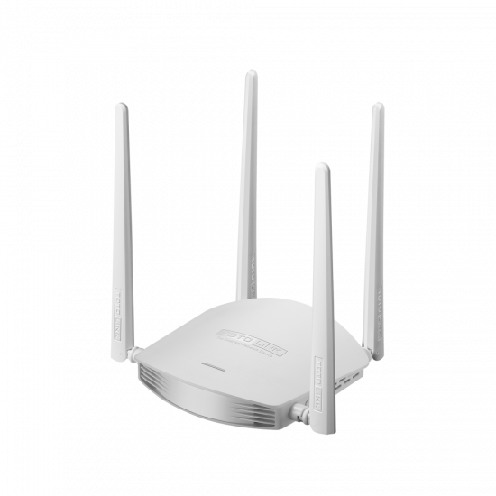 Bộ phát sóng wifi TOTOLINK N600R (Chuẩn N 600Mbps/ 4 Anten/Màu Trắng)