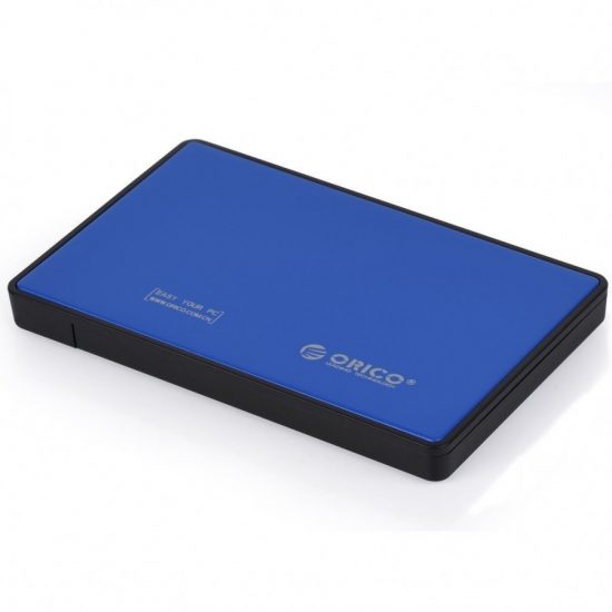 Hộp Đựng Ổ Cứng HDD Box 2.5 Sata3 Orico 2588 US3 (Nhựa xanh)